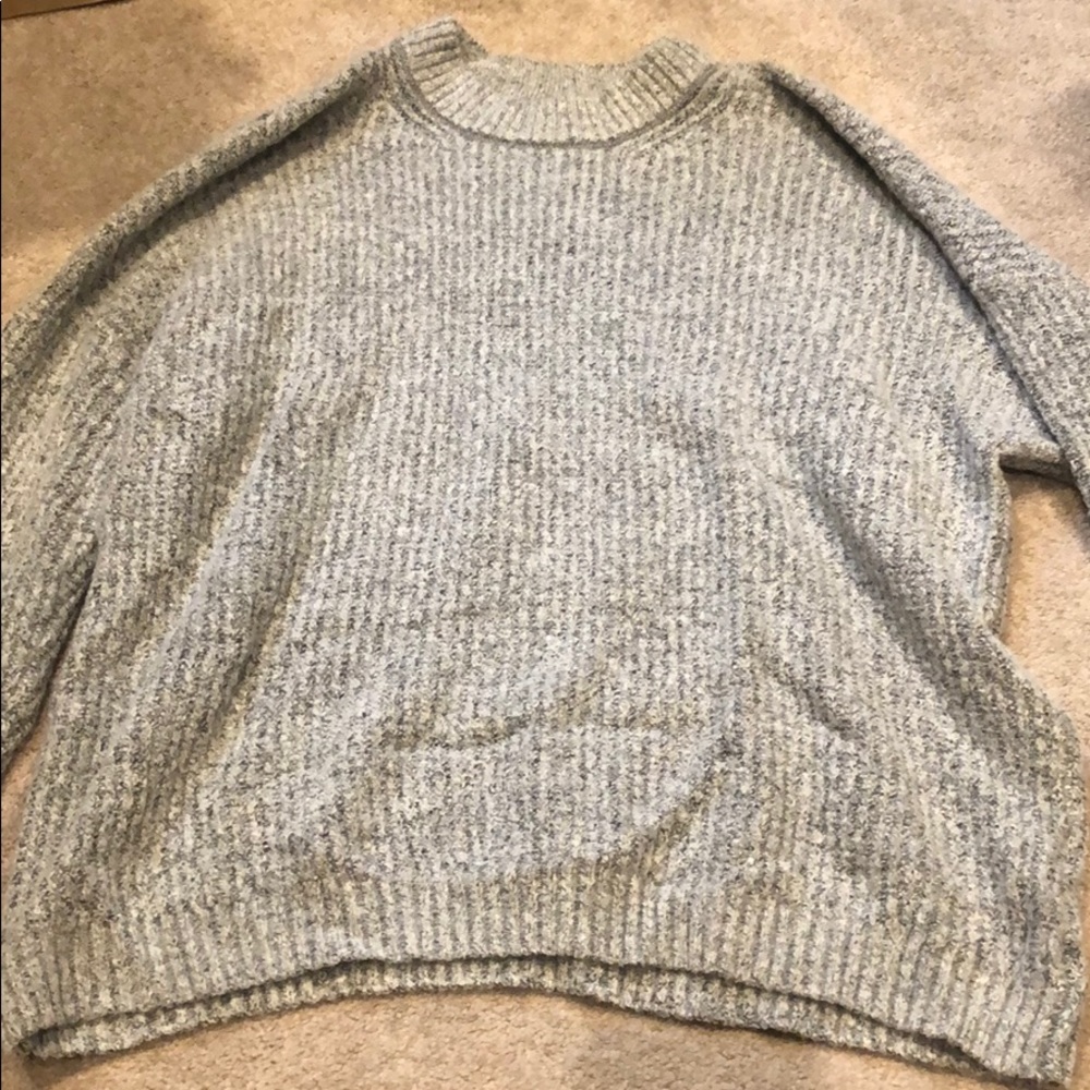 Grey American Eagle sweater